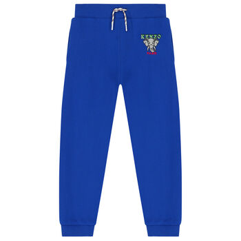 Boys Blue Logo Joggers